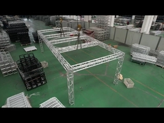 Led Screen Wall Ground Support Aluminium Truss Booth Display Led Display Truss