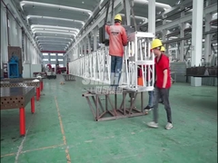 Braguero de aluminio triangular de la espita del OEM para el desfile de moda