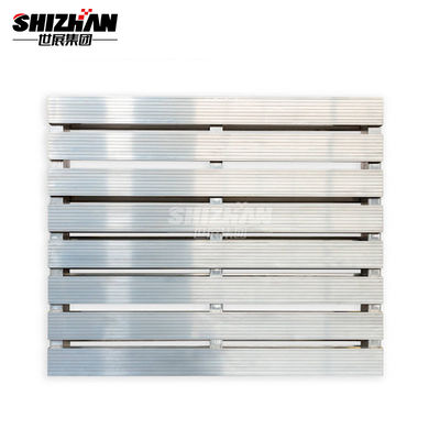 Euro Standard Customized Size Event Aluminum Alloy Pallet For Warehouse
