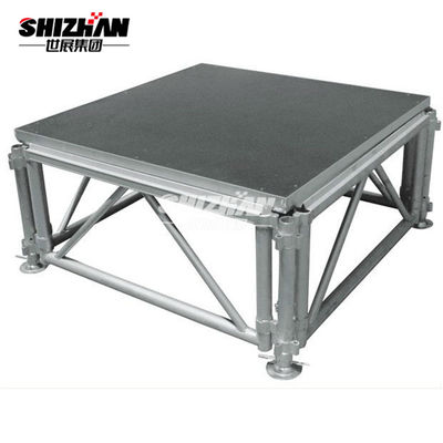 Aluminum Mobile Concert Stage 4feet*4feet Alloy Wedding Stage Exhibition
