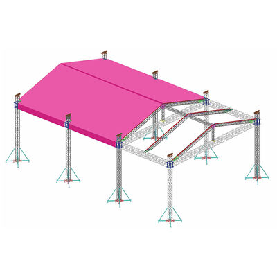 Aluminum Alloy Modular Stage Truss System for Concerts and Events