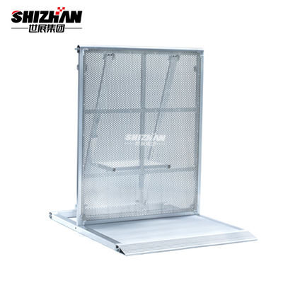 1200*1000*1200mm Concert Crowd Control Barriers Folding Aluminum Traffic Metal Brricade