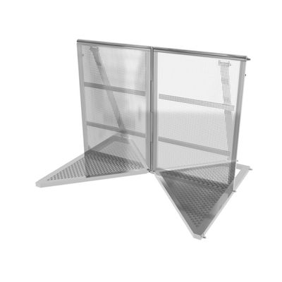 Construction Police Aluminum Safety Barrier Car Park Road Barricade