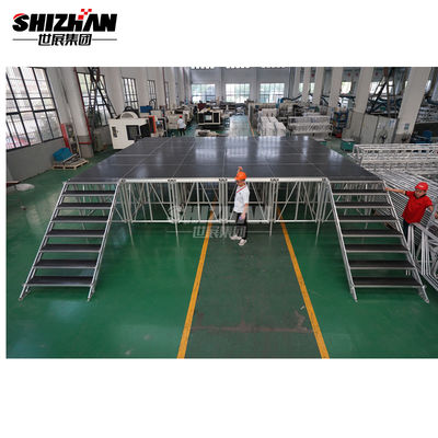 Aluminum Mobile Concert Stage 4feet*4feet Alloy Wedding Stage Exhibition