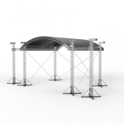 Design Plate Frame Aluminum Bolt Truss Electric Galvanized 300x300mm